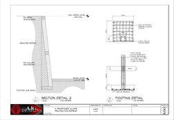 Grouted Riprap Section Grouted Riprap Slope Protection Detail | PDF | Civil Engineering