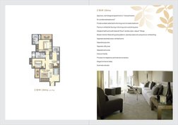 Spacious, well-designed apartments in 7 storyed towers.
#
Air-conditioned bedrooms
Private sundeck attached to the living roo