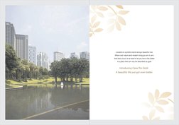 Located on a pristine bend along a beautiful river
Where lush nature and modern living go arm in arm
And every luxury is at h