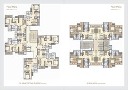 1 & 2 BHK OPTIMA CLASSIC Floor Plan
2 BHK AURA Typical floor plan
Floor Plans
Floor Plans
RHINE - A, B, C, D, E, F, G
EXOTICA