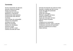 ITALIKA  
 
 
 
 
 
 
 
 
 
 
  ITALIKA 
 
 
 
Contenido 
 
 
Puntos importantes de atención  
 
 
Revisión antes de manejar