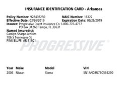 Form_SCTNID_CTGRY.AR0311A023E_IDCARD
<docindex><index>IDCARD</index></docindex>
Policy Number:
Effective Date:
Named Insured(