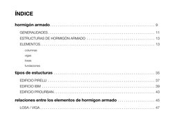 Índice
hormigón armado. .  .  .  .  .  .  .  .  .  .  .  .  .  .  .  .  .  .  .  .  .  .  .  .  .  .  .  .  .  .  .  .  .  .