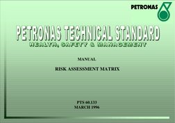 Petronas Risk Ranking Petronas Risk Matrix Procedure | PDF | Risk Assessment | Risk