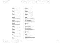 Mercury Outboard Fault Codes Guide | PDF | Throttle | Ignition System