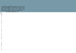 Specification (ANSI/AISC 360-16) may be less
constrained Step 3.  Determine the ratio of the
total  story  gravity  load  to