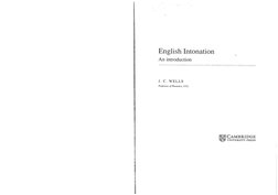 English Intonation An Introduction - J.C.wells | PDF