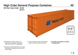 45p1 Container Code Hapag-Lloyd Container Specifications | PDF | Door | Cargo