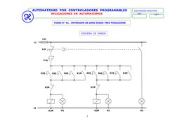 AUTOMATISMO  POR  CONTROLADORES  PROGRAMABLES
APLICACIONES  EN  AUTOMATISMOS       
ELECTRICIDAD INDUSTRIAL
2010
CAP I
1
TARE