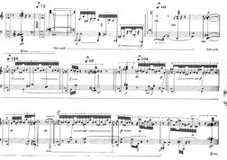 Luciano Berio Interlinea ピアノ楽譜 L. Berio - Wasserklavier Sheet