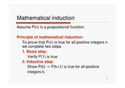 Understanding Mathematical Induction | PDF | Mathematical Proof | Set ...