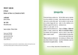 El vínculo entre humanos y animales es inna-
to. Los niños se identifican con los animales
–sobre todo en su primera infancia