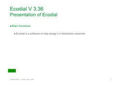 Ecodial V 3.36 User Training Guide | PDF | Electricity | Electronic ...