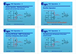 3rd April 2006
CIGRE B4 Meeting Oslo, April, 2006
13
Inverter Operation - Blanking Period has 
passed and current has reverse