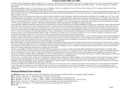 800m and 1500m Training Program Guide | PDF | Aerobic Exercise ...