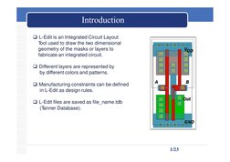 L-Edit Tutorial for IC Layout Design | PDF | Mosfet | Spice