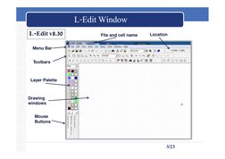 L-Edit Tutorial for IC Layout Design | PDF | Mosfet | Spice