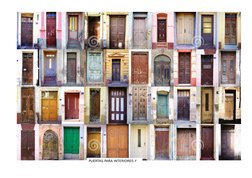 PUERTAS PARA INTERIORES Y 
EXTERIORES
