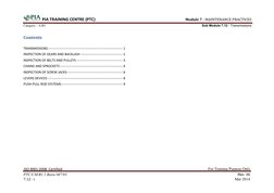 ISO 9001:2008  Certified 
For Training Purpose Only 
 PIA TRAINING CENTRE (PTC)