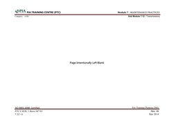 ISO 9001:2008  Certified 
For Training Purpose Only 
 PIA TRAINING CENTRE (PTC)