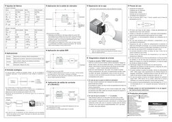 Productos principales
EP-S-03-3120F
 Ajustes de fábrica 
 Aplicación de la salida de relevador
 Separación de la caja
 Pre