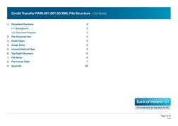 Pain Format Sepa Example SEPA PAIN.001.001.03 XML Format Guide | PDF | File Format | Identity ...