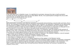 If the ratio does occur in Bartok's music, it is significant to symmetry, because the ratio is itself symmetric. 
Consider th