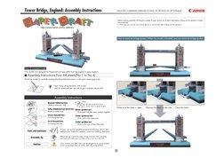 Assembly Instructions
Mountain fold(dotted line)
Make a mountain fold.
Valley fold(dashed and dotted line)
Make a valley fold