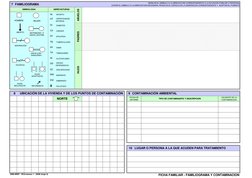 FAMILIOGRAMA
SEÑALAR EL SIMBOLO O LA ABREVIATURA CORRESPONDIENTE A LA SITUACION FAMILIAR O PERSONAL 
COPIAR EL SIMBOLO O LA A