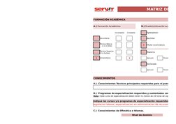 (Hoja
FORMACIÓN ACADÉMICA
        Incompleta
Completa
Egresado(a)
Secundaria 
Bachiller
x
Título/ Licenciatura
Maestría
x
Uni