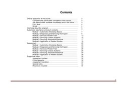 Automobile Mechanic Curriculum Overview | PDF | Ignition System ...