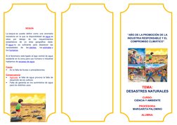 SEQUÍA
La sequía se  puede  definir  como  una  anomalía
transitoria en la que la disponibilidad de agua  (http://es.wikipedi