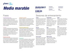 Media maratón
25/03/2017
Fecha de la carrera
2:00:23
Tiempo estimado
18 semanas
Duración del plan
70 carreras
Número de carre