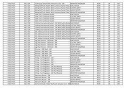 FOUR FIVE
AA 2 024
32Amp Dp Switch With Indicator (Led) - 2M
GRAPHITE MAGNESIA
8536
28
305
FOUR FIVE
AA 2 025
6Amp Bell Push