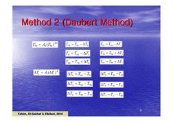 Fahim, Al
Fahim, Al--Sahhaf & Elkilani, 2010
Sahhaf & Elkilani, 2010
88
Method 2 (Daubert Method)
Method 2 (Daubert Method)
4