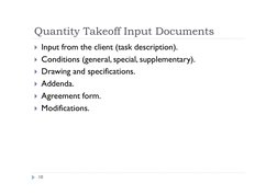 Quantity Takeoff Example.pdf Construction Quantity Takeoff Guide | PDF | Construction Bidding ...