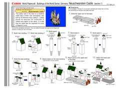 This castle, built in the style of a medieval 
castle atop a sheer rock outcropping, was 
built by the Bavarian king Ludwig I