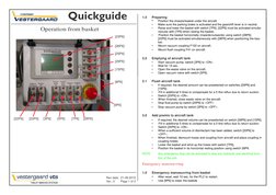 •
Position the chassis/basket under the aircraft.
•
Make sure the parking brake is activated and the gearshift lever is in ne