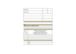 Autoritarismo
P5
Otros, indicar
P6
ENFERMEDADES OCUPACIONALES POR TIPO DE AGENTE
n de las labores desarrolladas por el trabaj