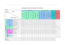0
0
MATRIZ DE EVALUACION DE IMPACTOS AMBIENTALES - PROYECTO SAYHUA
CUADRO N° 09:
FASE DE CONSTRUCCION
FASE DE OPERACIÓN Y MAN