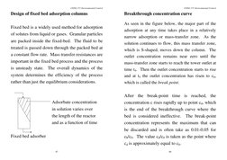 Fixed Bed Adsorption Column Design | PDF | Adsorption | Chemical ...