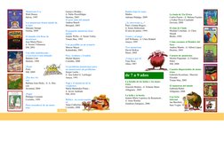 Página 6 
Monstruos S.A. 
Walt Disney 
Salvat, 1995  
 
Los monstruos tienen miedo de 
la luna 
Marjane Satrapi 
Norma, 2009