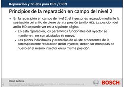 4
Reparación y Prueba para CRI  / CRIN
DS/ECR2-Ba; AA/MKD1 | 26.06.2006 | © Alle Rechte bei Robert Bosch GmbH, auch für den F