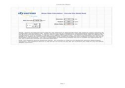 Circular Die (Metric)
Page 7
Shear Rate Calculation - Circular Die (Solid Rod)
Diameter:
1
mm
Melt Density:
0.75
Output: