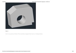 Step-by-Step 3D AutoCAD Guide | PDF | 3 D Modeling | Computer Aided Design
