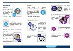 BIOGRAFÍA: 
INFANCIA: 
Nació en Buenos 
Aires, 
Argentina, 
en Una familia de 
inmigrantes 
italianos. Fue el 
mayor de 5 h