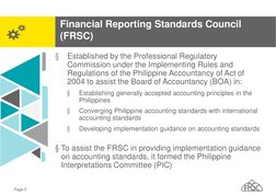 Pfrsc PFRS 15: Revenue Recognition Guide | PDF | International Financial ...
