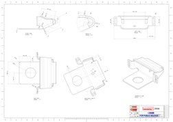 Bracket Engineering Drawing Guide | PDF | Technical Drawing