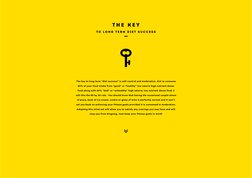 T H E  K E Y 
T O  L O N G  T E R M  D I E T  S U C C E S S
The key to long term “diet success” is self-control and moderatio