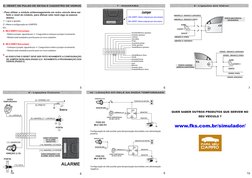 10
8
9
5
6
7
7 - DIAGRAMA
Jumper
1
2
3
4
5
6
7
8
9 10 11 12 13 14 15 16
1
2
3
4
5
6
7
8
9 10 11 12 13 14 15 16
Amarelo/Branco